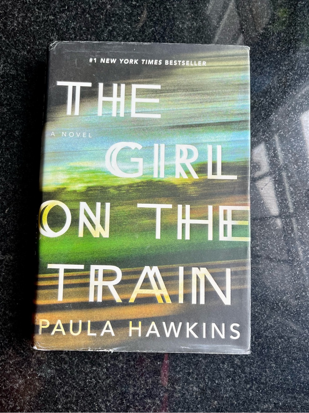 The Girl on the Train Hardcover Book by Paula Hawkins Bestseller Thriller Novel